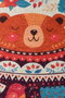 Conceptum Alfombra Sweet Bear Multicolor de 140 cm